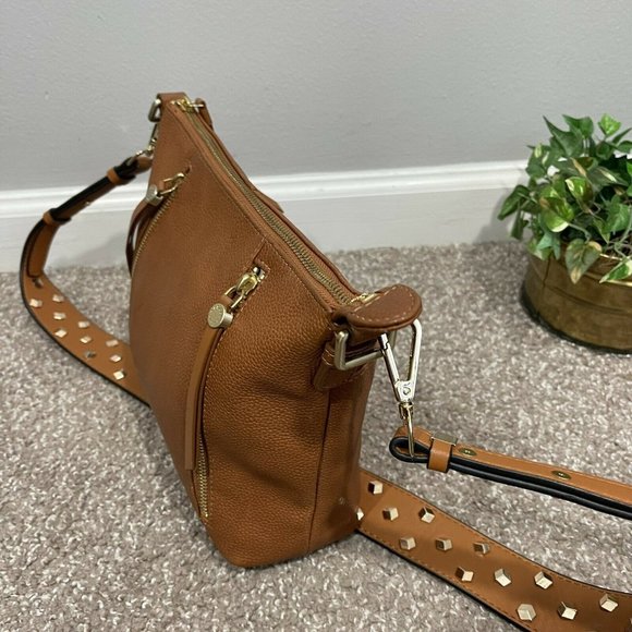Radley London Fountain Road Brown Shoulder Crossbody Medium Zip Top - Picture 3 of 8